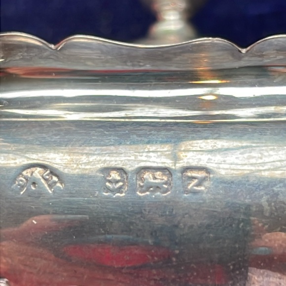 ANTIQUE BOXED SIGNED 5 PIECE MINIATURE CRUET SET - Picture 13 of 16